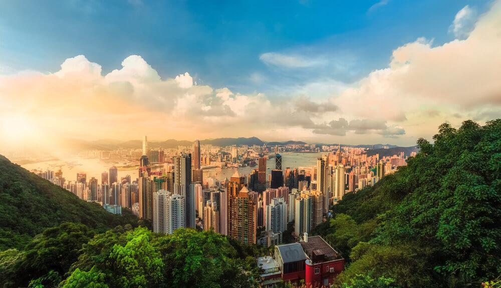 Victoria Peak, Hong Kong, famous tourist place in the world