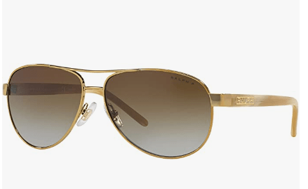 Ralph Lauren Women's Ra4004 Metal Sunglasses, best women’s polarized sunglasses