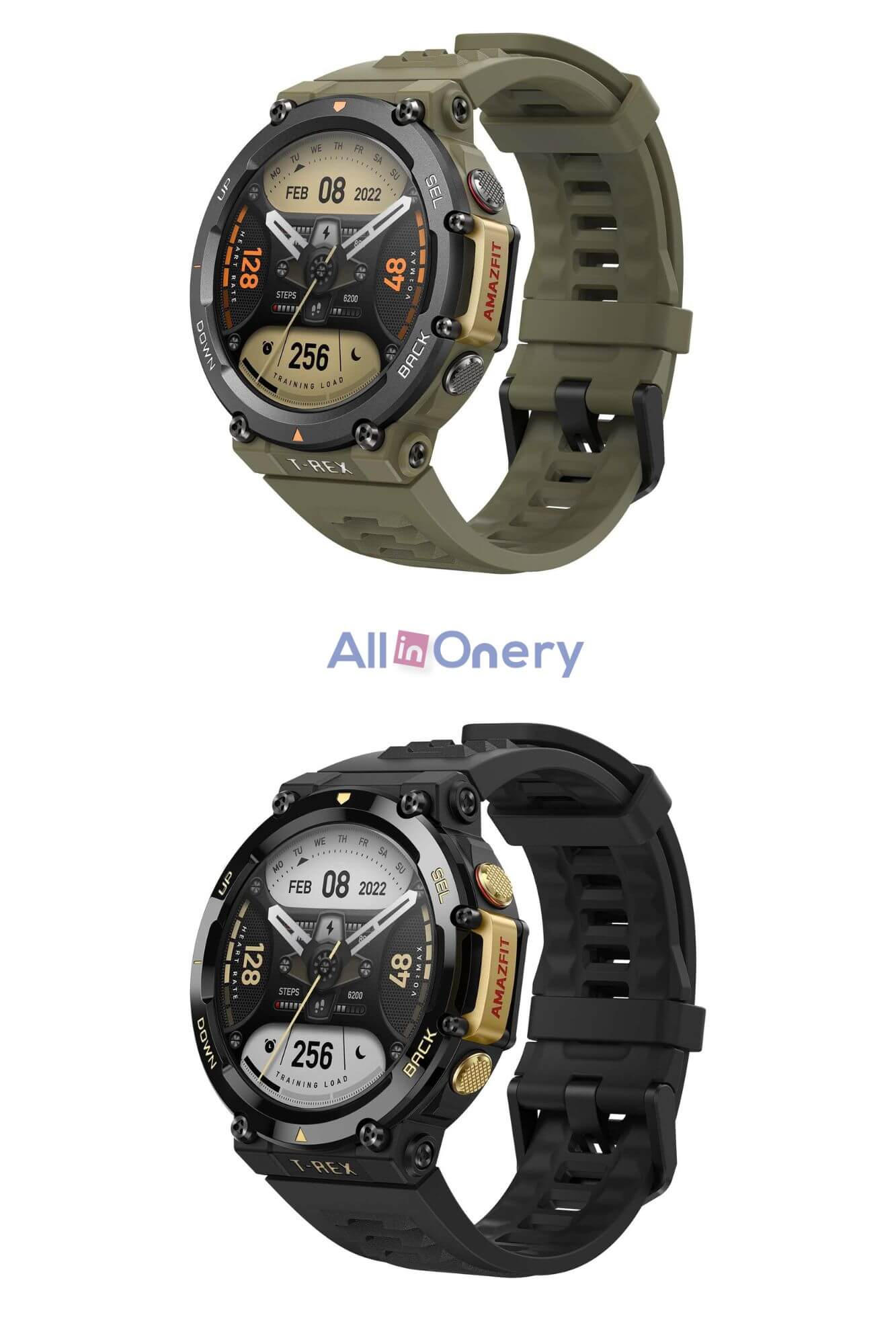 best men's fitness watch, Amazfit T-Rex 2 Outdoor GPS Military Smartwatch For Men