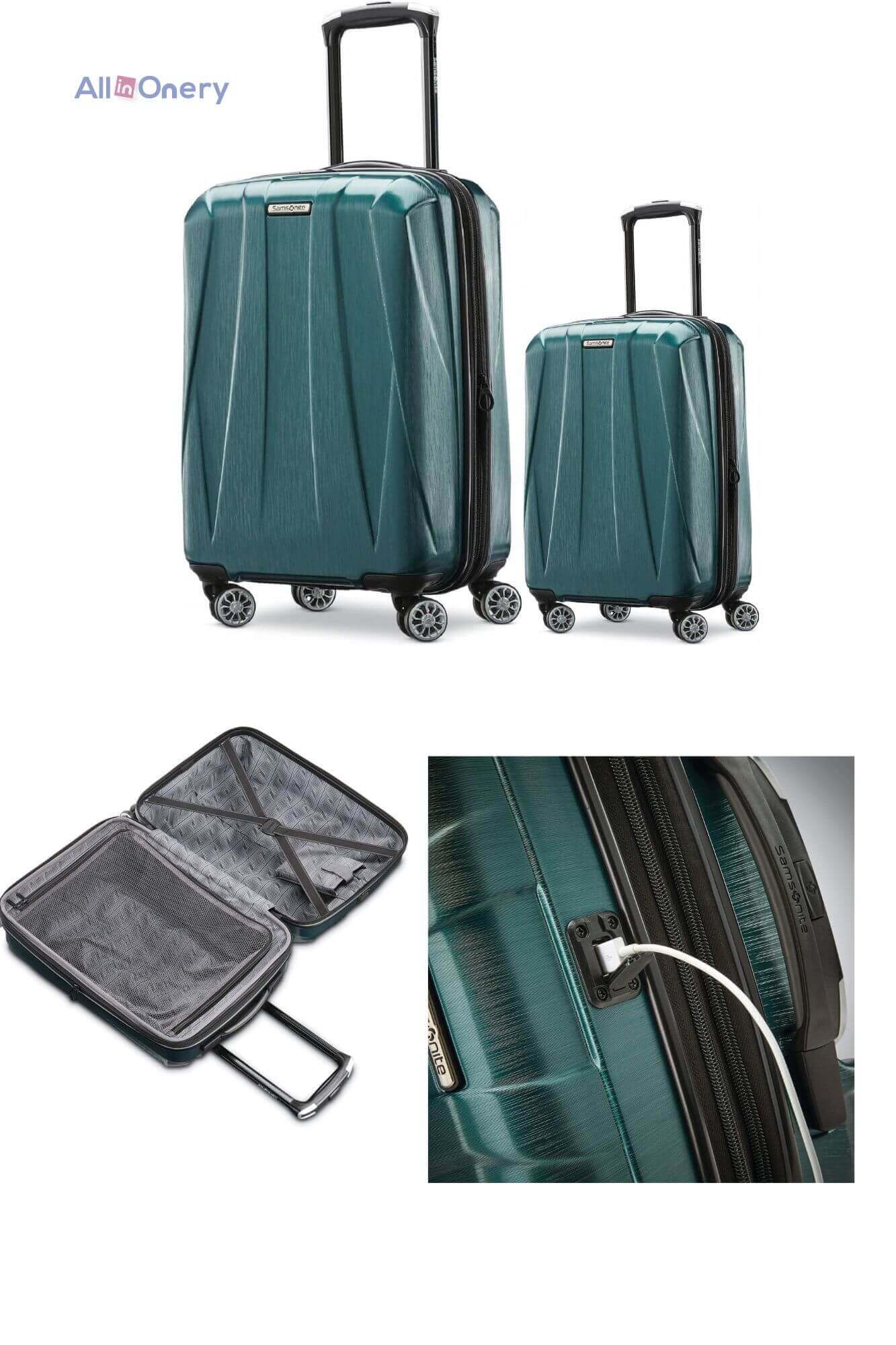 Samsonite Centric 2 Carry-On 20-inch Hardside Expandable Luggage with Spinners